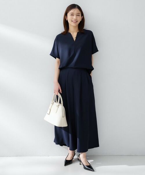 UNTITLED / アンタイトル ショート・ハーフ・半端丈パンツ | リラックスガウチョパンツ | 詳細14