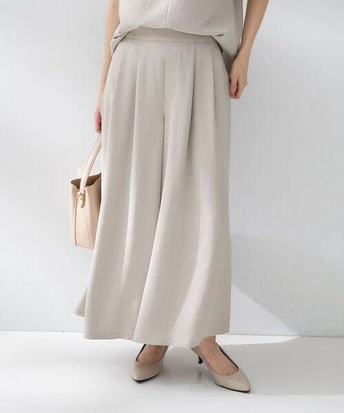 UNTITLED / アンタイトル ショート・ハーフ・半端丈パンツ | リラックスガウチョパンツ | 詳細17