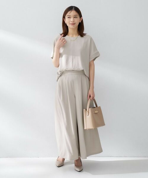 UNTITLED / アンタイトル ショート・ハーフ・半端丈パンツ | リラックスガウチョパンツ | 詳細19