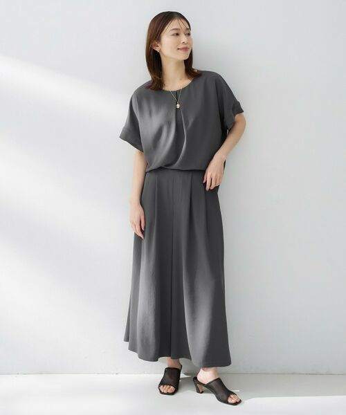 UNTITLED / アンタイトル ショート・ハーフ・半端丈パンツ | リラックスガウチョパンツ | 詳細4