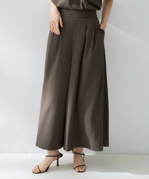 UNTITLED / アンタイトル ショート・ハーフ・半端丈パンツ | リラックスガウチョパンツ | 詳細6