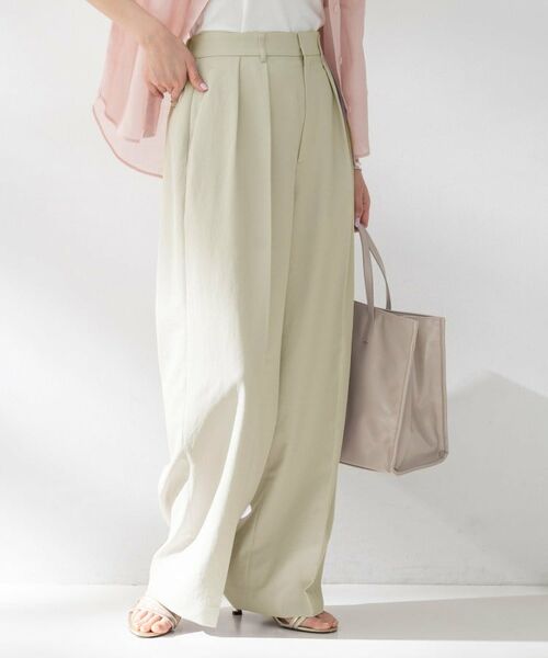 UNTITLED / アンタイトル パンツ | クリーンワイドパンツ | 詳細10