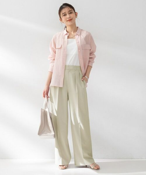 UNTITLED / アンタイトル パンツ | クリーンワイドパンツ | 詳細11