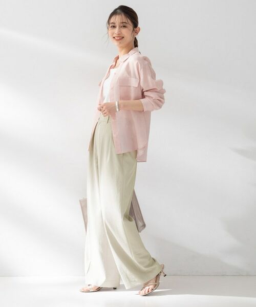 UNTITLED / アンタイトル パンツ | クリーンワイドパンツ | 詳細12