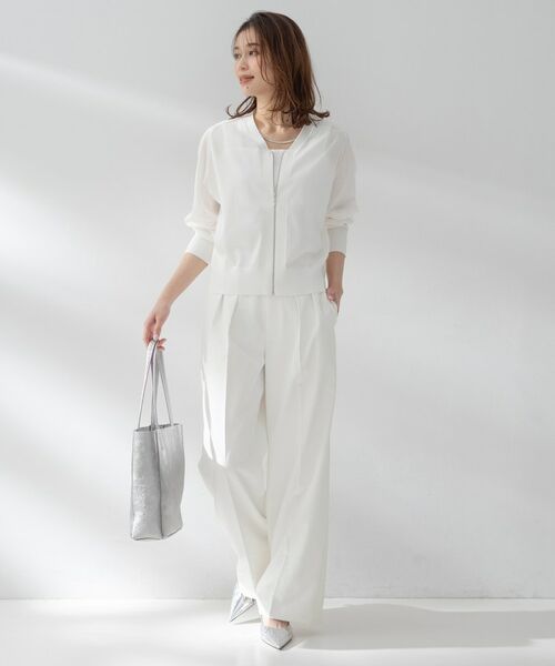 UNTITLED / アンタイトル パンツ | クリーンワイドパンツ | 詳細3