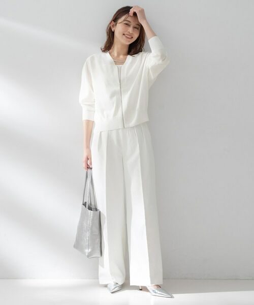 UNTITLED / アンタイトル パンツ | クリーンワイドパンツ | 詳細4