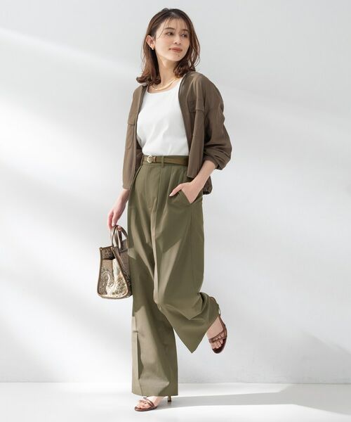 UNTITLED / アンタイトル パンツ | クリーンワイドパンツ | 詳細8