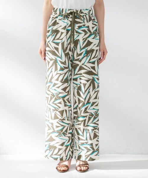 UNTITLED / アンタイトル パンツ | ボタニカルリーフパンツ | 詳細10