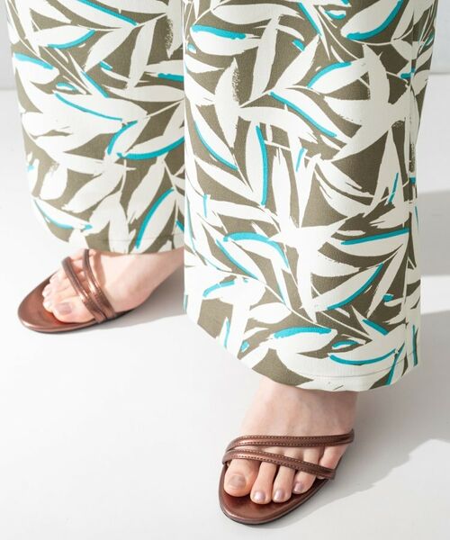 UNTITLED / アンタイトル パンツ | ボタニカルリーフパンツ | 詳細15