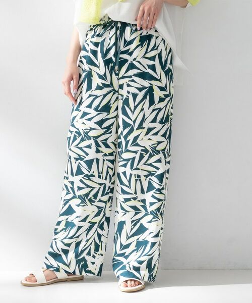 UNTITLED / アンタイトル パンツ | ボタニカルリーフパンツ | 詳細2