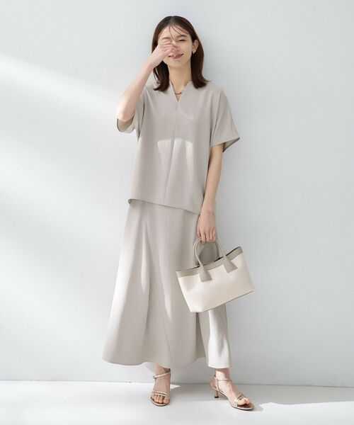 UNTITLED / アンタイトル ロング・マキシ丈スカート | リラックスフレアスカート | 詳細10