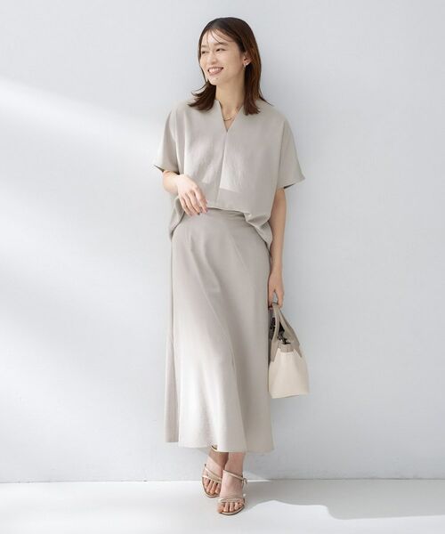 UNTITLED / アンタイトル ロング・マキシ丈スカート | リラックスフレアスカート | 詳細11