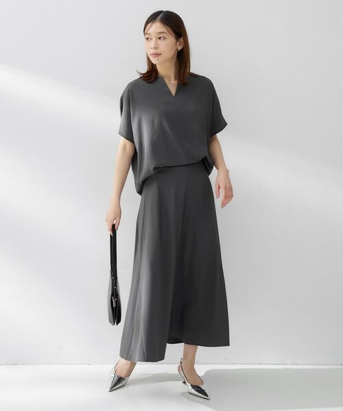 UNTITLED / アンタイトル ロング・マキシ丈スカート | リラックスフレアスカート | 詳細22