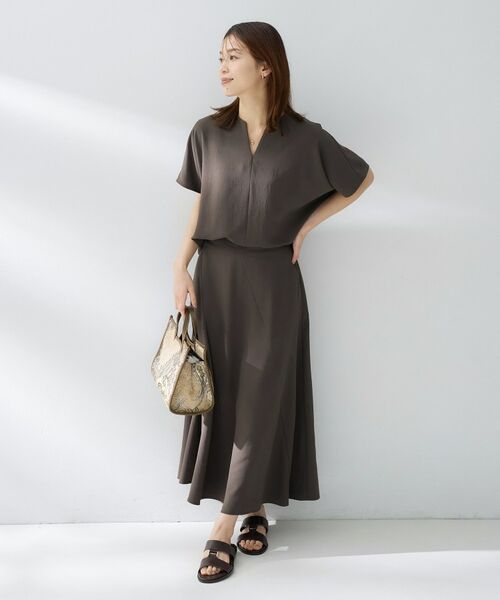 UNTITLED / アンタイトル ロング・マキシ丈スカート | リラックスフレアスカート | 詳細6