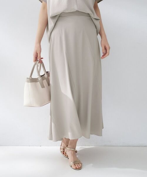UNTITLED / アンタイトル ロング・マキシ丈スカート | リラックスフレアスカート | 詳細8