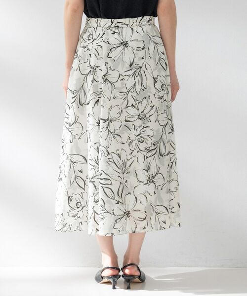 UNTITLED / アンタイトル スカート | フラワープリントスカート | 詳細12