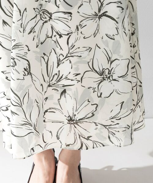 UNTITLED / アンタイトル スカート | フラワープリントスカート | 詳細15