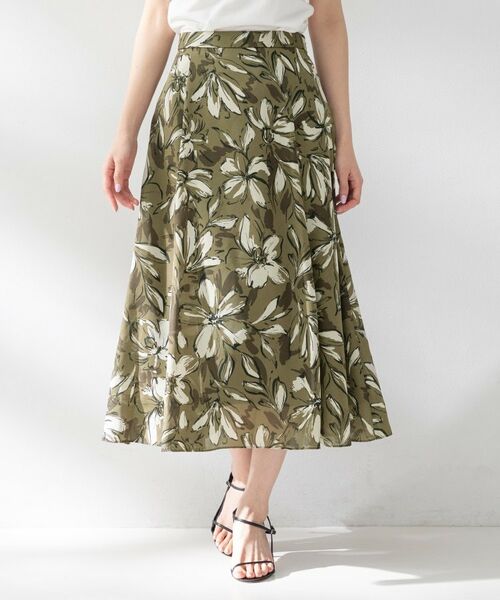 UNTITLED / アンタイトル スカート | フラワープリントスカート | 詳細2