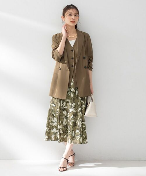 UNTITLED / アンタイトル スカート | フラワープリントスカート | 詳細3