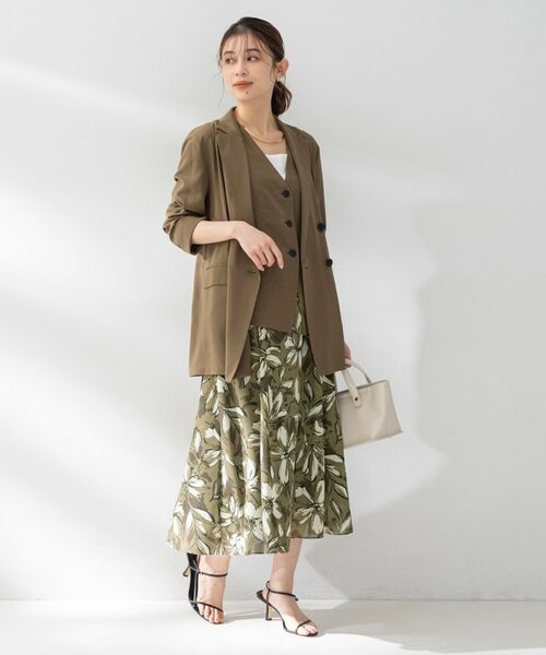 UNTITLED / アンタイトル スカート | フラワープリントスカート | 詳細4