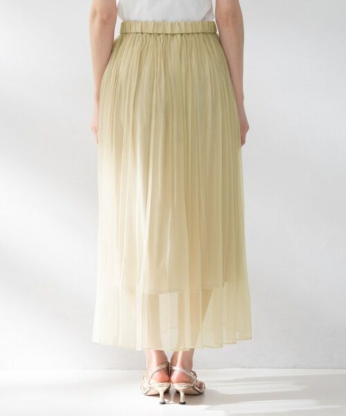 UNTITLED / アンタイトル スカート | エアリーシアープリーツスカート | 詳細12