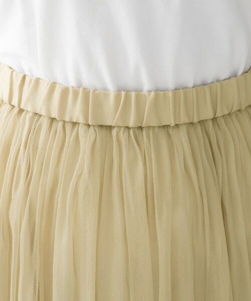 UNTITLED / アンタイトル スカート | エアリーシアープリーツスカート | 詳細13