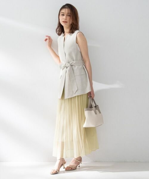 UNTITLED / アンタイトル スカート | エアリーシアープリーツスカート | 詳細8