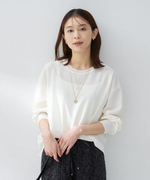 UNTITLED / アンタイトル シャツ・ブラウス | リッチジョーゼットブラウス | 詳細10