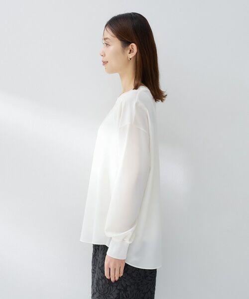 UNTITLED / アンタイトル シャツ・ブラウス | リッチジョーゼットブラウス | 詳細15