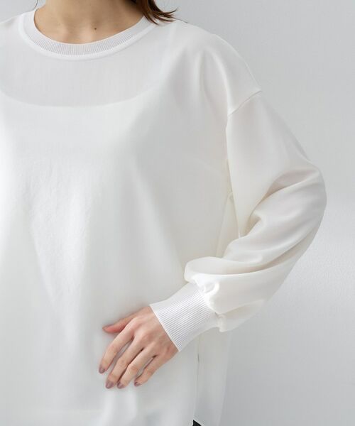 UNTITLED / アンタイトル シャツ・ブラウス | リッチジョーゼットブラウス | 詳細18