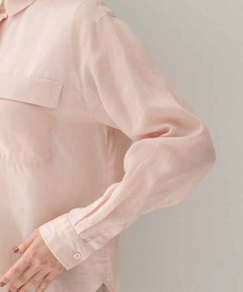UNTITLED / アンタイトル シャツ・ブラウス | 【接触冷感/シアー/前開きボタン】ドライタッチシャツ | 詳細29
