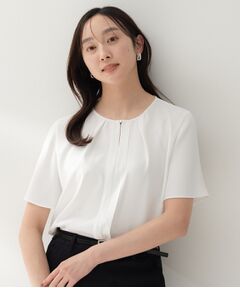 UNTITLED / アンタイトル シャツ・ブラウス | ジョーゼットミニマルブラウス