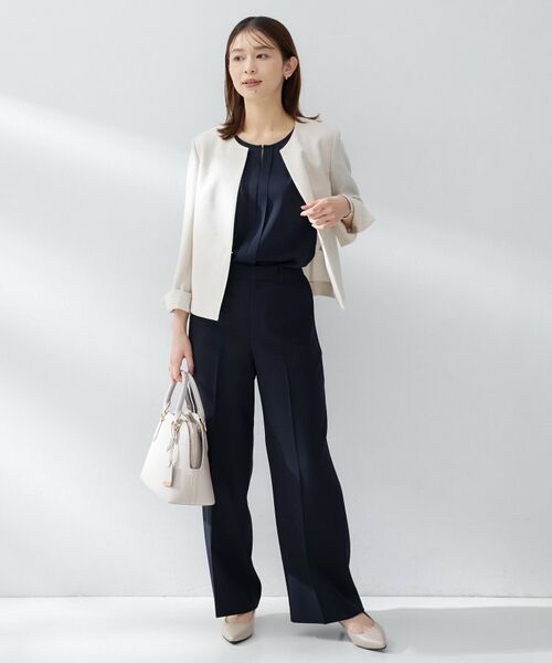 UNTITLED / アンタイトル シャツ・ブラウス | ジョーゼットミニマルブラウス | 詳細16