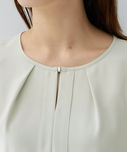 UNTITLED / アンタイトル シャツ・ブラウス | ジョーゼットミニマルブラウス | 詳細21
