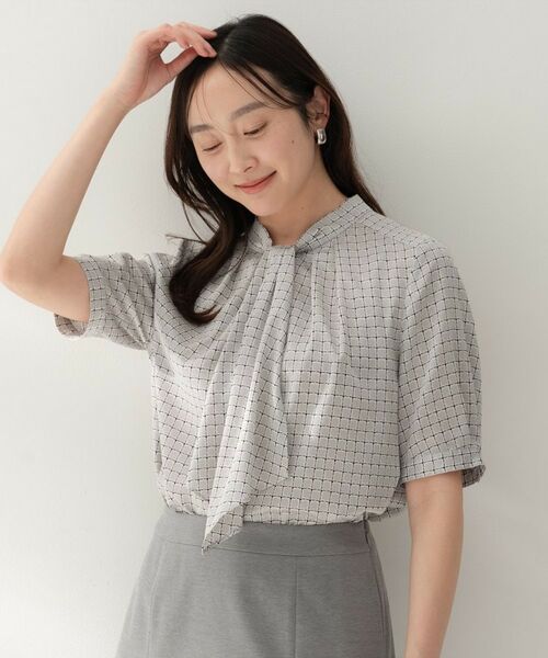 UNTITLED / アンタイトル シャツ・ブラウス | ジオメボウタイブラウス | 詳細2