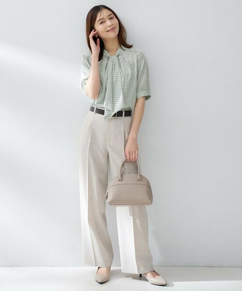 UNTITLED / アンタイトル シャツ・ブラウス | ジオメボウタイブラウス | 詳細8