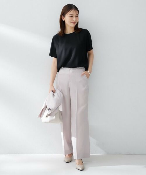 UNTITLED / アンタイトル シャツ・ブラウス | シルキータッチTブラウス | 詳細12