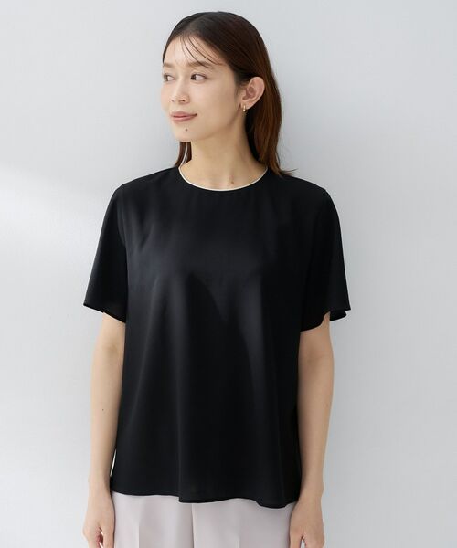 UNTITLED / アンタイトル シャツ・ブラウス | シルキータッチTブラウス | 詳細14