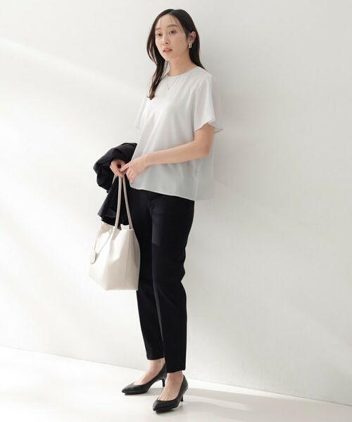 UNTITLED / アンタイトル シャツ・ブラウス | シルキータッチTブラウス | 詳細7