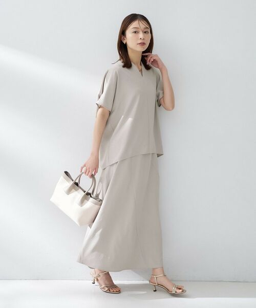 UNTITLED / アンタイトル シャツ・ブラウス | リラックスキーVネックブラウス | 詳細20