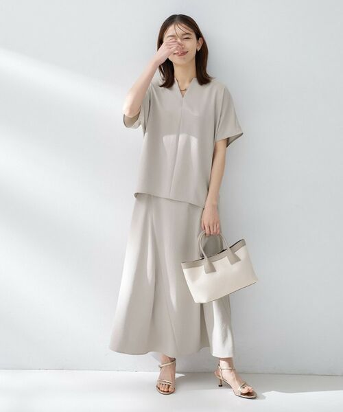 UNTITLED / アンタイトル シャツ・ブラウス | リラックスキーVネックブラウス | 詳細21