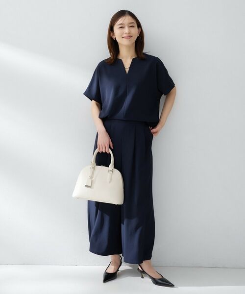 UNTITLED / アンタイトル シャツ・ブラウス | リラックスキーVネックブラウス | 詳細27