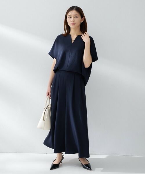 UNTITLED / アンタイトル シャツ・ブラウス | リラックスキーVネックブラウス | 詳細29