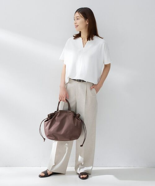 UNTITLED / アンタイトル シャツ・ブラウス | リラックスキーVネックブラウス | 詳細5