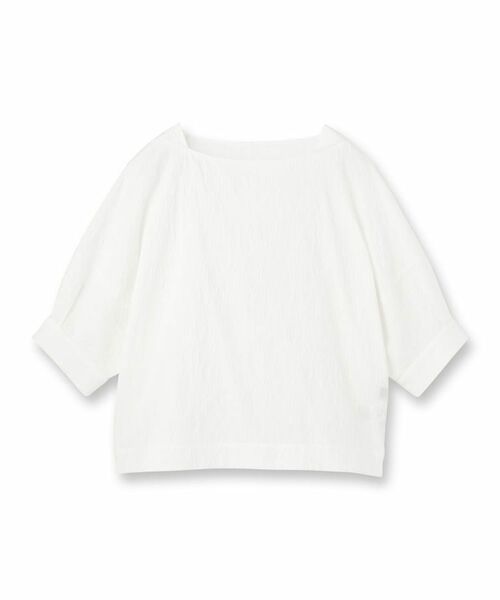 UNTITLED / アンタイトル シャツ・ブラウス | ジャカードボートネックブラウス | 詳細1