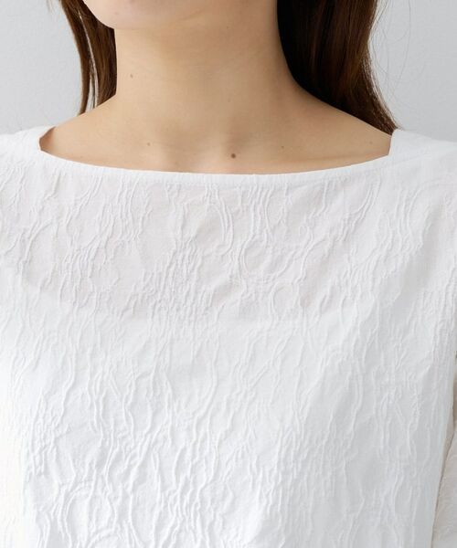 UNTITLED / アンタイトル シャツ・ブラウス | ジャカードボートネックブラウス | 詳細13