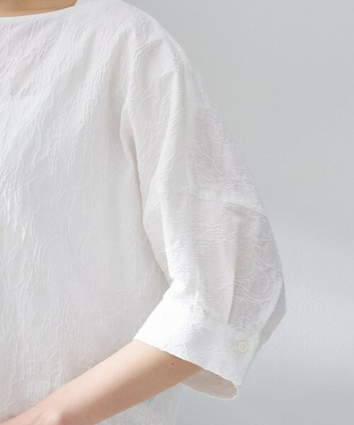 UNTITLED / アンタイトル シャツ・ブラウス | ジャカードボートネックブラウス | 詳細14