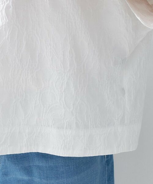 UNTITLED / アンタイトル シャツ・ブラウス | ジャカードボートネックブラウス | 詳細15