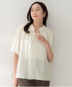 UNTITLED / アンタイトル シャツ・ブラウス | シルキーシフォンブラウス