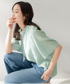 UNTITLED / アンタイトル シャツ・ブラウス | シルキーシフォンブラウス